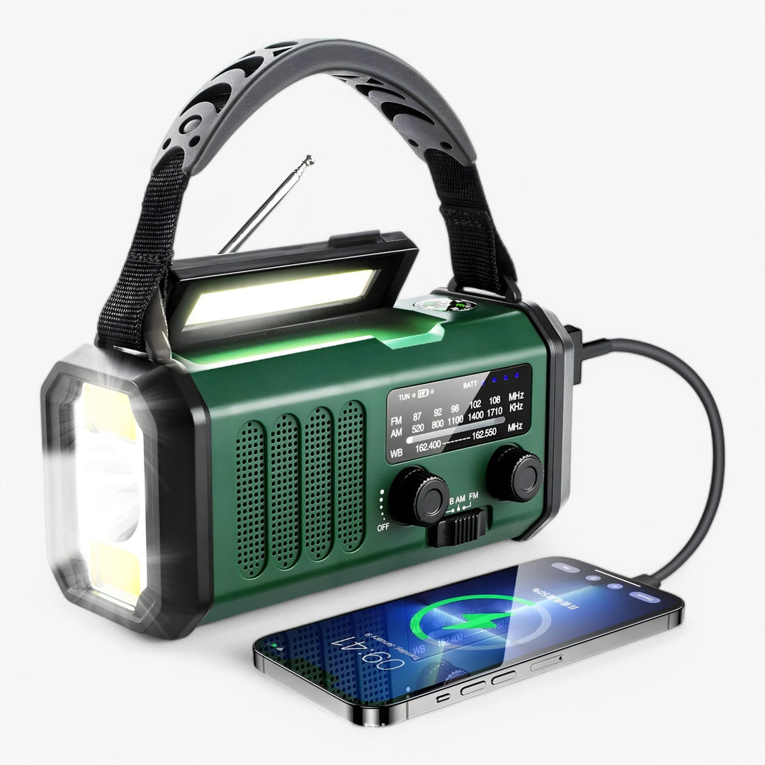 Hand-Crank Portable Radio