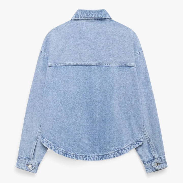 Women's Button-Front Denim Jacket