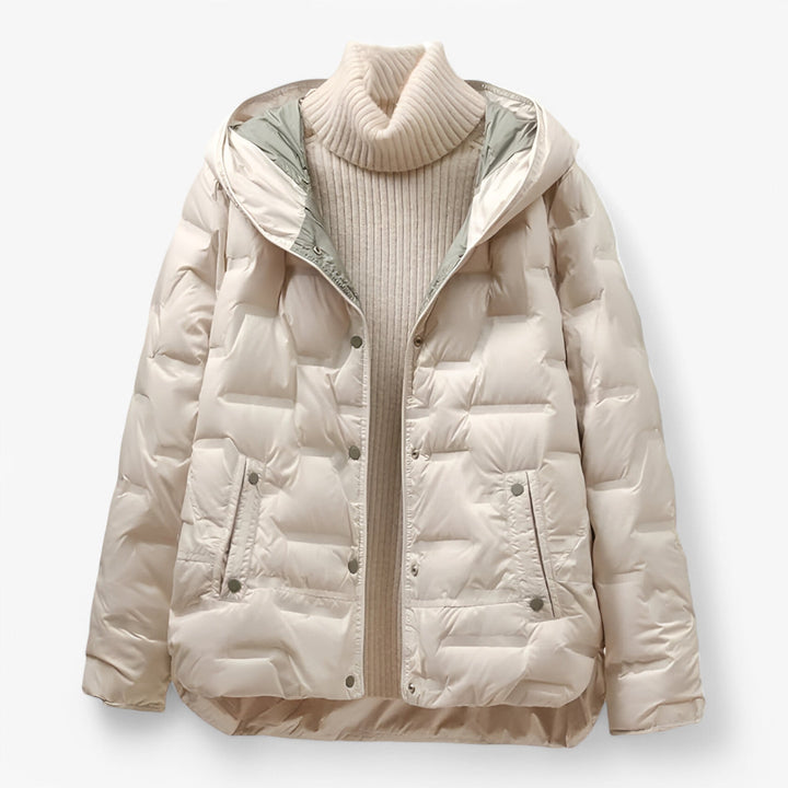 Women's Hooded Quilted Puffer Jacket