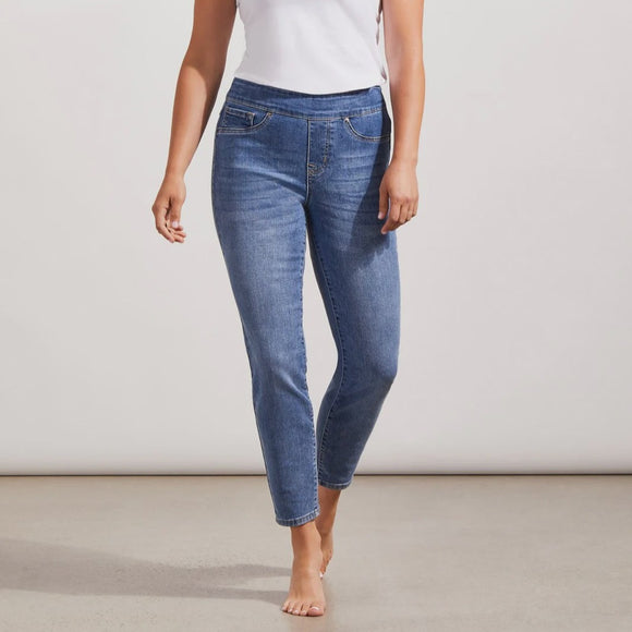 Tribal Audrey Ankle Mid Rise Jean