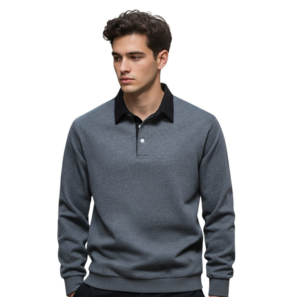 Fleece Polo Shirt